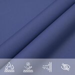 vidaXL Voile de parasol tissu oxford triangulaire 4x4x5 8 m bleu