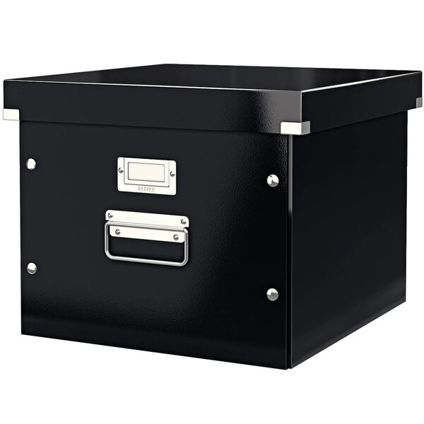 Boîte de rangement pour dossiers suspendus - Leitz - Noir