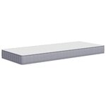 vidaXL Matelas en mousse moyennement doux 80x200 cm