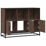 vidaXL Buffet chêne marron 100x35x76 cm bois d'ingénierie