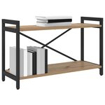 vidaXL Étagère Chêne artisanal 40 x 30 x 85 cm Bois d'ingénierie