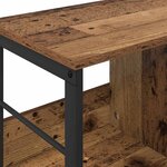 vidaXL Étagère Bois Ancien 102 x 32 x 40 5 cm Bois d'ingénierie