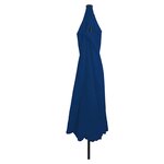 vidaXL Parasol de jardin Bleu et Noir 395 x 395 x 245 cm