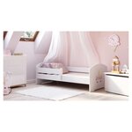 Lit enfant LUK BAR 160x80 Design licorne avec matelas