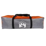 vidaXL Tente de camping de cabine 4 personnes orange imperméable