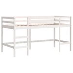 vidaXL Lit mezzanine enfants avec tunnel sans matelas 80x200 cm