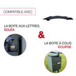 Toit décoratif Soléa Noir Sablé RAL 2100 MS