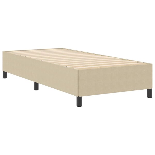 vidaXL Cadre de lit Vert gris 80 x 200 cm Tissu en velours côtelé