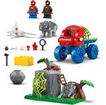 LEGO Marvel - Ensemble de Sauvetage de l'équipe Spidey en dino-véhicule - 11199 pour enfants