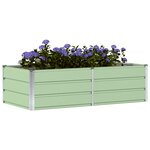 vidaXL Jardinière Vert 160 x 80 x 45 cm Acier