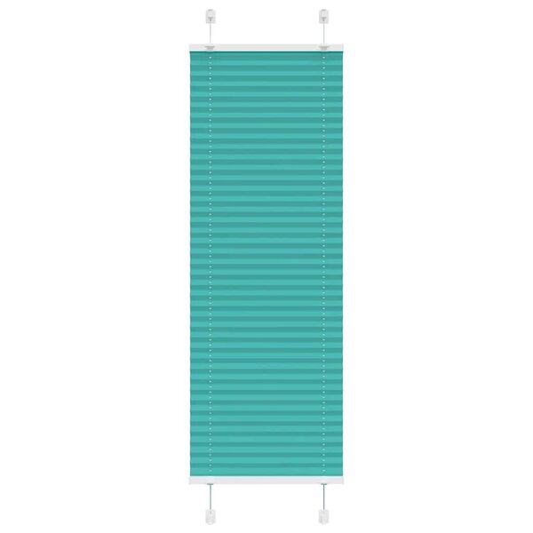 vidaXL Store plissé vert pétrole 50x100 cm largeur du tissu 49 4 cm