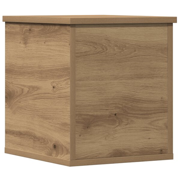 Caisse de rangement vidaXL Artisan Chêne 30x35x35 cm en bois d'ingénierie