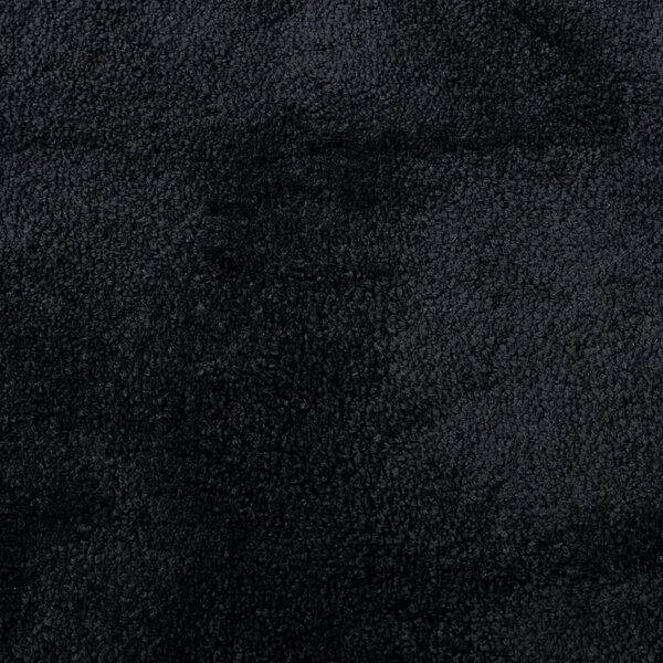 vidaXL Tapis OVIEDO à poils courts noir 240x240 cm