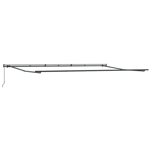 vidaXL Auvent Anthracite 6 x 3 m Métal