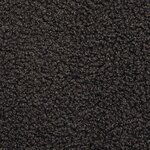 vidaXL Fauteuil Noir Bouclé