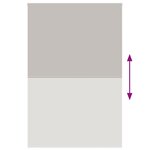 vidaXL Store enrouleur de douche 150x240 cm largeur du tissu 146 cm