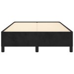 vidaXL Cadre de lit sans matelas gris foncé 120x190 cm velours