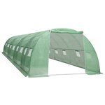 vidaXL Serre 32 m² 8x4x2 m