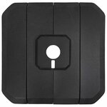 vidaXL Ensemble de base de parasol cantilever 4 Pièces Noir