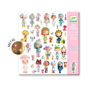 Djeco DJ09286 - Stickers Le Petit Monde des Tinyly
