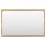 vidaXL Ensemble de meubles de salle de bain 3 Pièces chêne sonoma