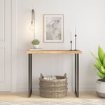 vidaXL Dessus de table 90x40x2 5 cm rectangulaire bois massif acacia