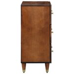 vidaXL Meuble de rangement 60x33x75 cm en Bois de Manguier
