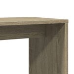 vidaXL Table d'appoint Chêne sonoma 50x30x50 cm Bois d'ingénierie