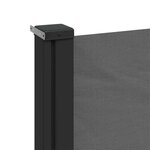 vidaXL Auvent latéral rétractable anthracite 100x300 cm