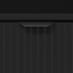 vidaXL Tables de chevet 2 Pièces Noir 49 x 36 x 61 cm Bois d'ingénierie