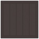 vidaXL Ensemble de salle à manger pour jardin 3 Pièces Marron Rattan Polt