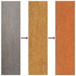 vidaXL Lit surélevé de jardin rouillé 160x40x45 cm acier corten