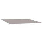 vidaXL Toile de rechange pour auvent Gris clair 300 x 250 cm Polyester