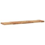 vidaXL Étagères flottantes 3 Pièces 140x30x4 cm acacia massif à l'huile