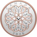Monnaie CELEBRATE LOVE 1 Oz Argent 20$ Canada 2026