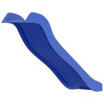 vidaXL Toboggan de jeu bleu 175x38x23 cm polypropylène