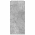 vidaXL Meuble sous lavabo de salle de bain Gris béton