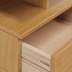vidaXL Cabinet de chevet HILL Marron miel 40 x 31 x 27 cm Pin massif