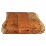 vidaXL Dessus de table 90x40x3 8 cm rectangulaire bois massif acacia