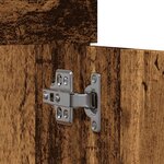 vidaXL Meuble lavabo de salle de bain vieux bois bois d'ingénierie