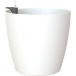 ARTEVASI - Pot san remo mate 30cm auto-arrosage blanc 30 x 30 x h27,3 cm - 0,82l