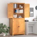 vidaXL Ensemble de meubles de rangement Marron Bois d'ingénierie