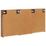 vidaXL Ensemble de Meubles de Salle de Bain 3 Pièces 140 x 14 5 x 70 cm
