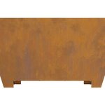 vidaXL Braise Marron 80 x 80 x 40 cm Acier