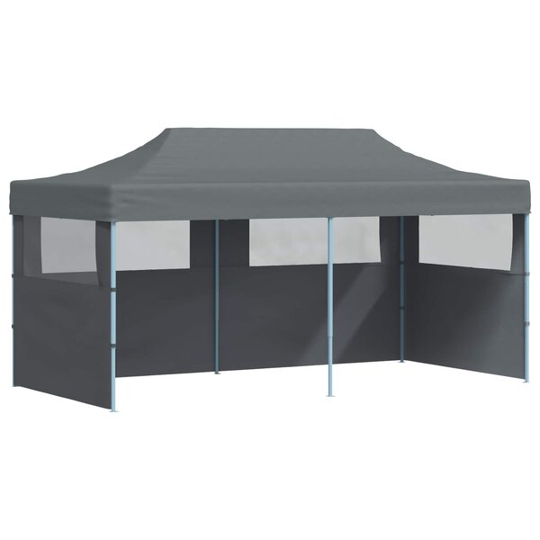 vidaXL Tente de fête Anthracite 291 x 580 x 315 cm Tissu Oxford