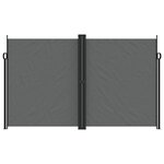 vidaXL Auvent latéral rétractable anthracite 200x600 cm