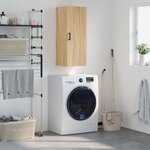 vidaXL Armoire murale chêne sonoma 34 5x34x90 cm