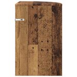 vidaXL Table d'appoint Bois ancien 39 7 x 39 7 x 60 cm