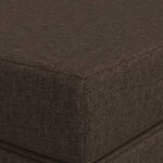 vidaXL Canapé-lit pliable 80 x 67 x 45 cm Taupe