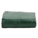 vidaXL Bâche vert 4x4 m 650 g/m²